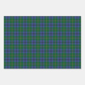 Clan Johnston Tartan Wrapping Paper Sheets Geschenkpapier Set (Vorderseite)