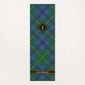 Clan Johnston Tartan Yoga Mat Yogamatte (Vorderseite)