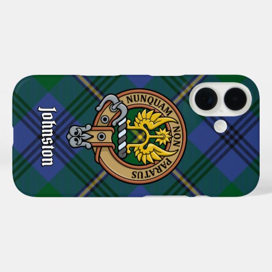 Clan Johnston Wappen Case-Mate iPhone Hülle (Rückseite (Horizontal))