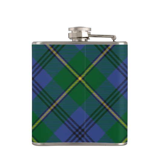 Clan Johnston Wappen Flask Flachmann (Rückseite)