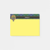 Clan Johnston Wappen Post-it Notes Klebezettel (Vorderseite)