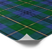 Clan Johnstone Tartan - Digitaler Download Poster (Ecke)
