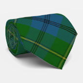 Clan Johnstone Tartan Krawatte (Gerollt)