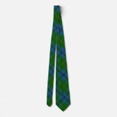Clan Johnstone Tartan Krawatte (Rückseite)