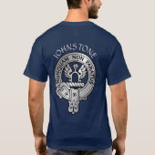 Clan Johnstone Wappen T - Shirt (Rückseite)