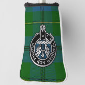 Clan Johnstone Wappen & Tartan Golf Head Cover Headcover (Rotieren 90)
