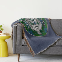 Clan Johnstone Wappen & Tartan Knot