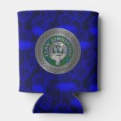 Clan Johnstone Wappen & Tartan Knot Dosenkühler (Rückseite)