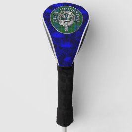 Clan Johnstone Wappen & Tartan Knot Golf Headcover