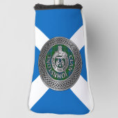 Clan Johnstone Wappen & Tartan Knot Golf Headcover (Rotieren 90)
