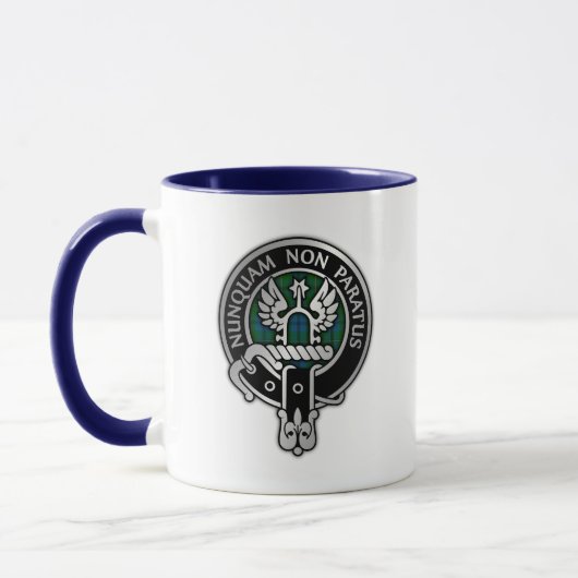 Clan Johnstone Wappen & Tartan Tasse (Links)
