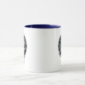 Clan Johnstone Wappen & Tartan Tasse (Zentrum)
