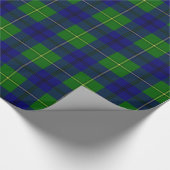 Clan-JohnstonTartan Geschenkpapier (Ecke)