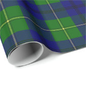 Clan-JohnstonTartan Geschenkpapier (Rolleneckpunkt)