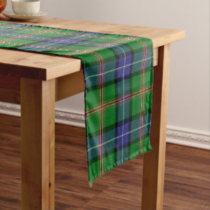 Clan Jones Tartan Kariert Großer Tischläufer