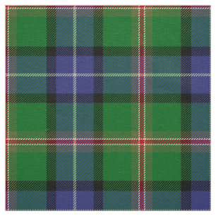 Clan Jones Tartan Kariert Stoff