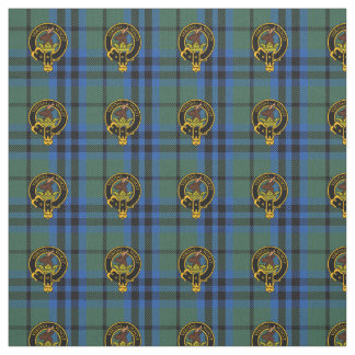 Clan-Keith alter Tartan u. Wappen-Gewebe Stoff