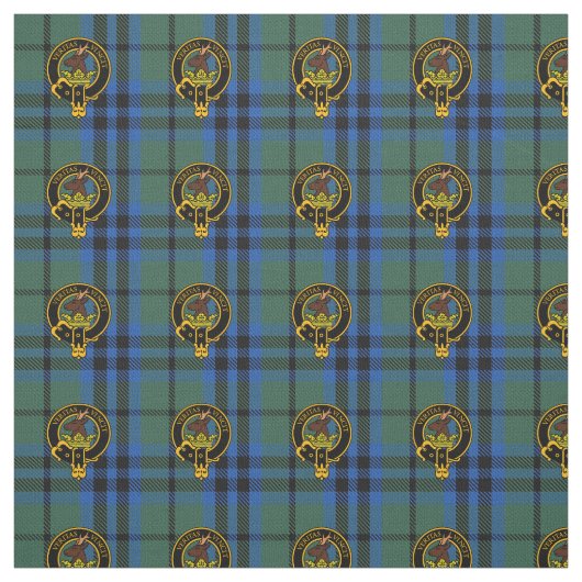 Clan-Keith alter Tartan u. Wappen-Gewebe Stoff (Muster)