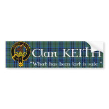 Clan-Keith-Autoaufkleber