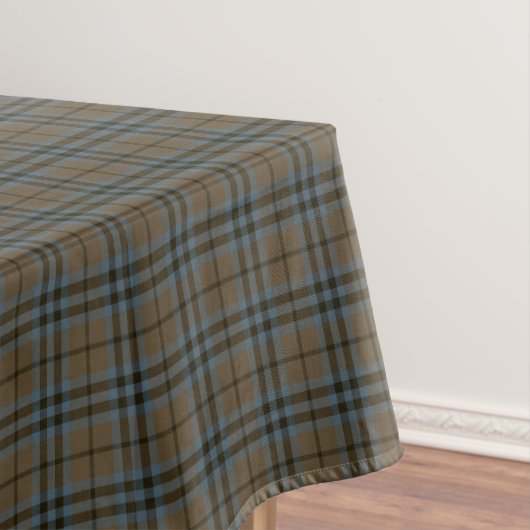 Clan Keith Brown und Gray Weathered Tartan Tischdecke (Beispiel)