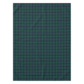 Clan Keith Dark Green Modern Scottish Tartan Tischdecke (Vorderseite)