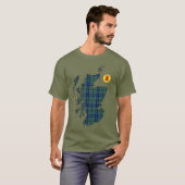 Clan Keith [EDIT] Tartan Karte T-Shirt (Vorne ganz)