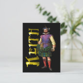Clan Keith Highland Dream Postkarte (Stehend Vorderseite)