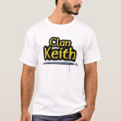 Clan Keith Inspirierte Schottisch T-Shirt (Vorderseite)