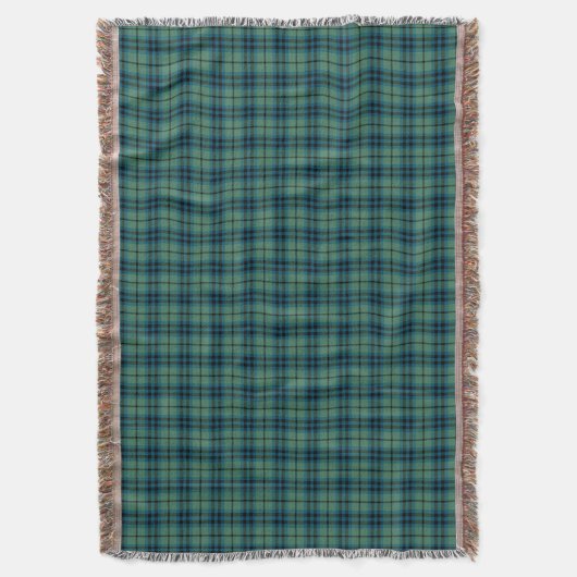 Clan Keith Light Green Ancient Scottish Tartan Decke (Vorderseite Vertikal)