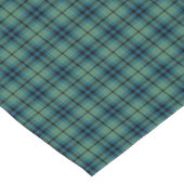 Clan Keith Light Green Ancient Scottish Tartan Kurzer Tischläufer (Ecke)