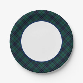 Clan Keith Modern Tartan Border Pappteller