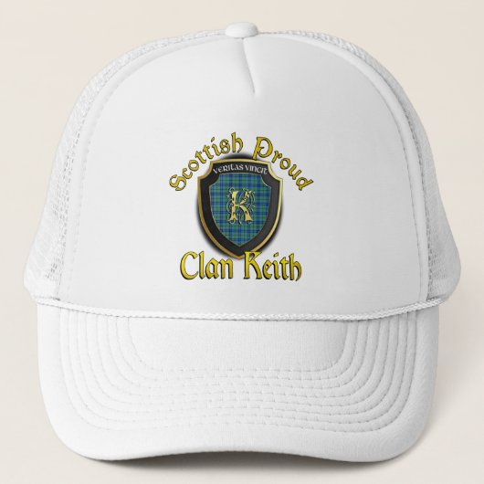 Clan Keith Scottish Dynsty Cap Truckerkappe (Vorderseite)