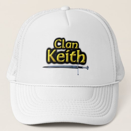Clan Keith Scottish Inspiration Truckerkappe (Vorderseite)