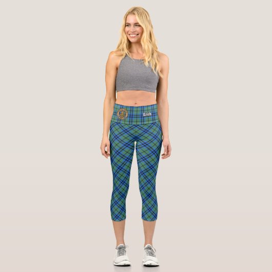 Clan Keith Tartan Capri Leggings (Vorderseite)