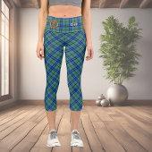 Clan Keith Tartan Capri Leggings