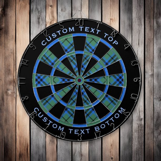 Clan Keith Tartan Dart Board Dartscheibe