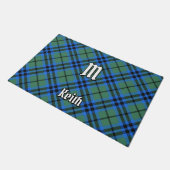 Clan Keith Tartan Doormat Fußmatte (Schrägansicht)