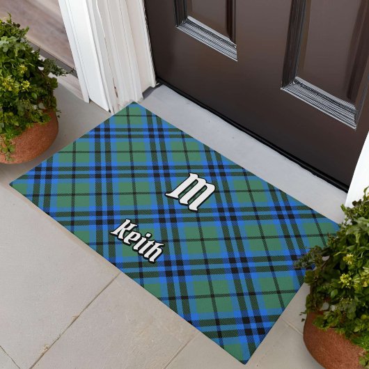 Clan Keith Tartan Doormat Fußmatte