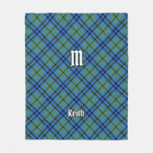 Clan Keith Tartan Fleece Blanket (Vorderseite)