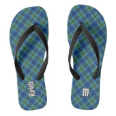 Clan Keith Tartan Flip Flops Badesandalen (Fußbett)
