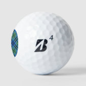 Clan Keith Tartan Golf Balls Golfball (Logo)