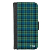 Clan Keith Tartan Green Scottish Kariert Monogram