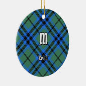 Clan Keith Tartan Keramik Ornament (Rechts)