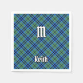 Clan Keith Tartan Napkins Serviette (Vorderseite)