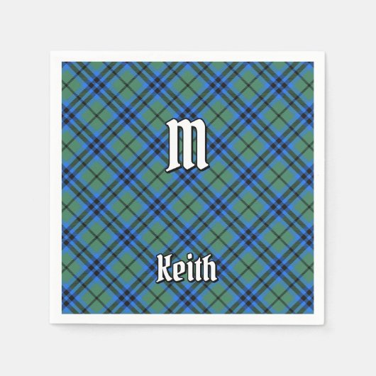 Clan Keith Tartan Napkins Serviette (Vorderseite)