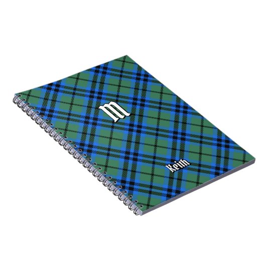 Clan Keith Tartan Notebook Notizblock (Rechte Seite)