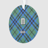 Clan Keith Tartan Ornament (Vorderseite)