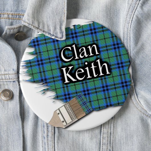 Clan Keith Tartan Paint Brush Button (Beispiel)