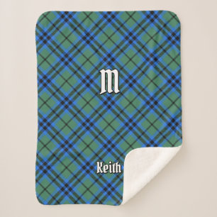 Clan Keith Tartan Sherpa Blanket Sherpadecke
