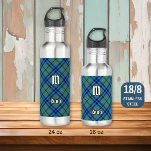 Clan Keith Tartan Stainless Steel Water Flasche Edelstahlflasche